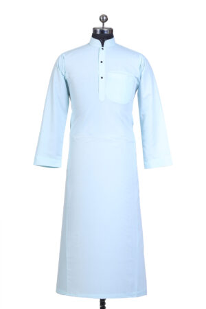 Premium Cotton Kalli Habbah - Sky Blue