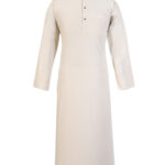 Premium Cotton Kalli Habbah - Sky Blue - Beige